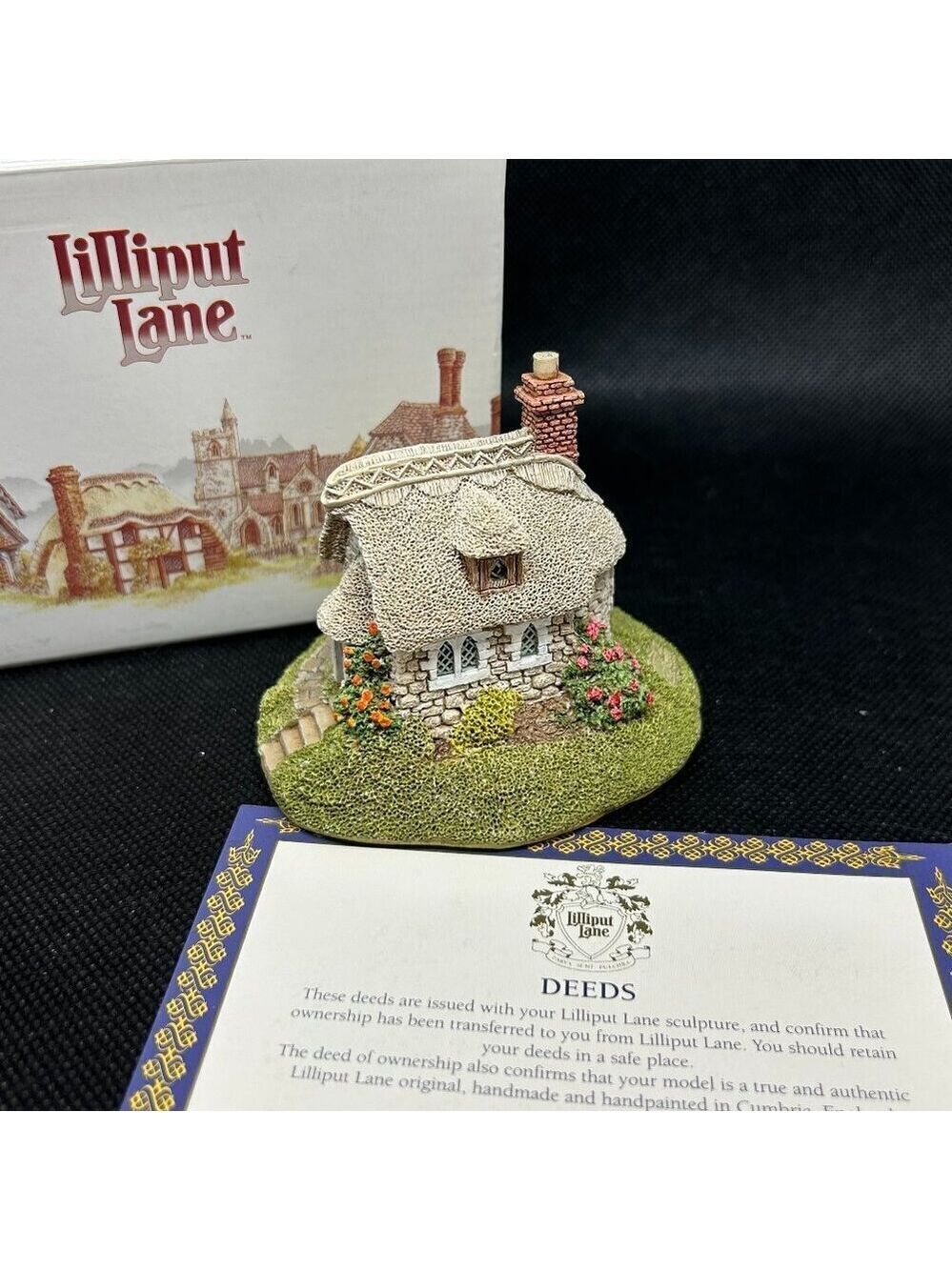 Lilliput Lane “Wheyside Cottage” collectible cottage